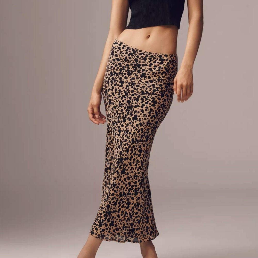 Reformation Layla Silk Skirt